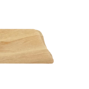 rob masivne lesene plošče, Naravni