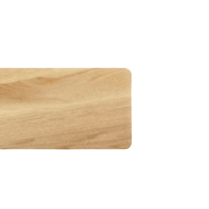 rob masivne lesene plošče, Navadni